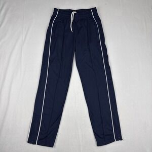 ANINE BING Nico Track Pants Striped Grosgrain Trim Size Small Scandi Style Gorp‎